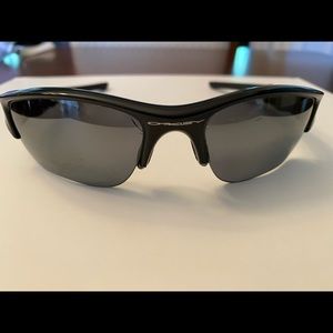 Oakley sunglasses, black with grey lens